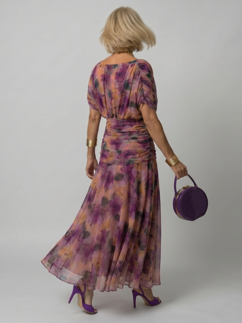 Faye™ | Off-Shoulder Flow Midi Dress — Final Edit
