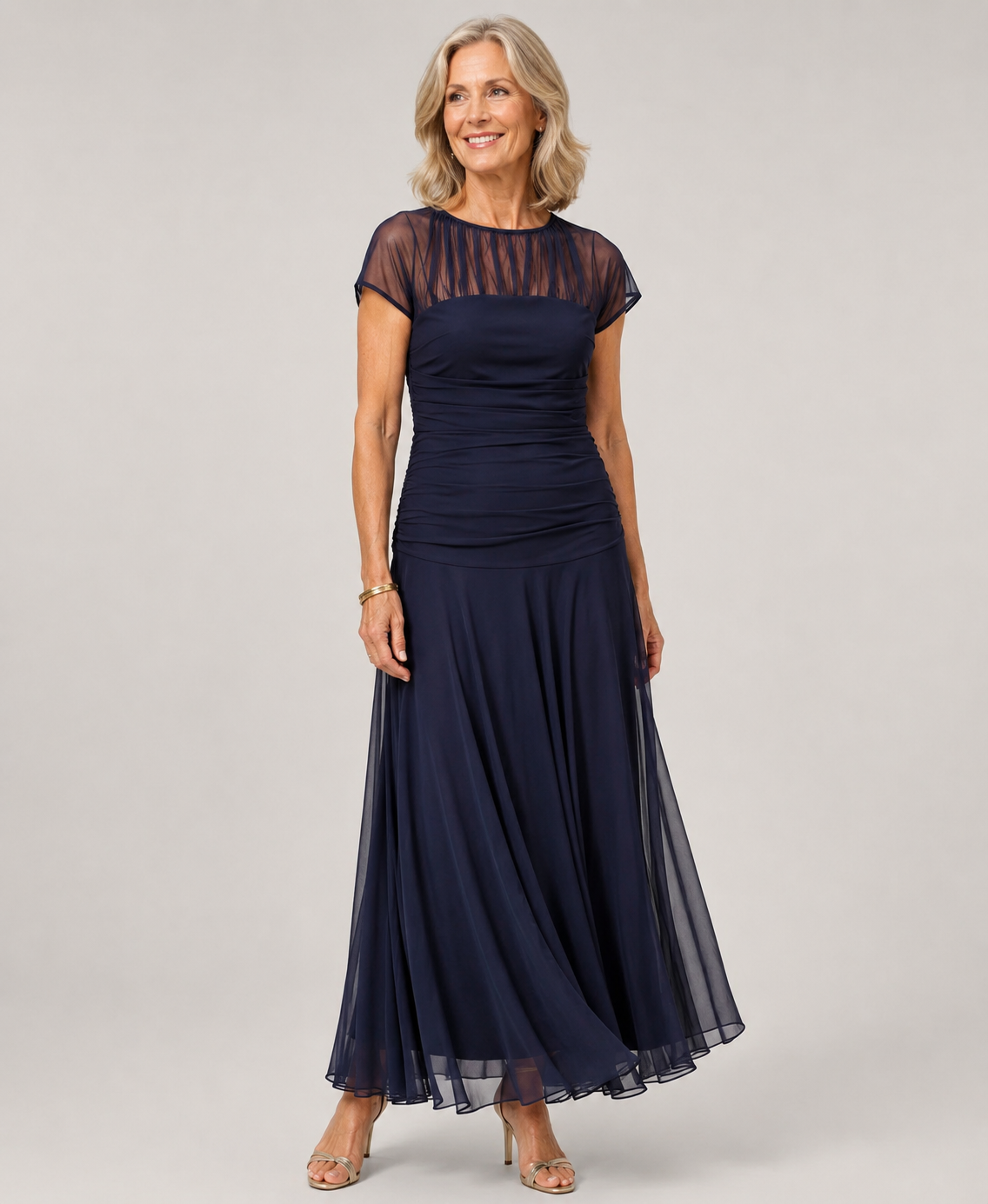 Iyla™ | Flowing Chiffon Midi Dress — Final Edit