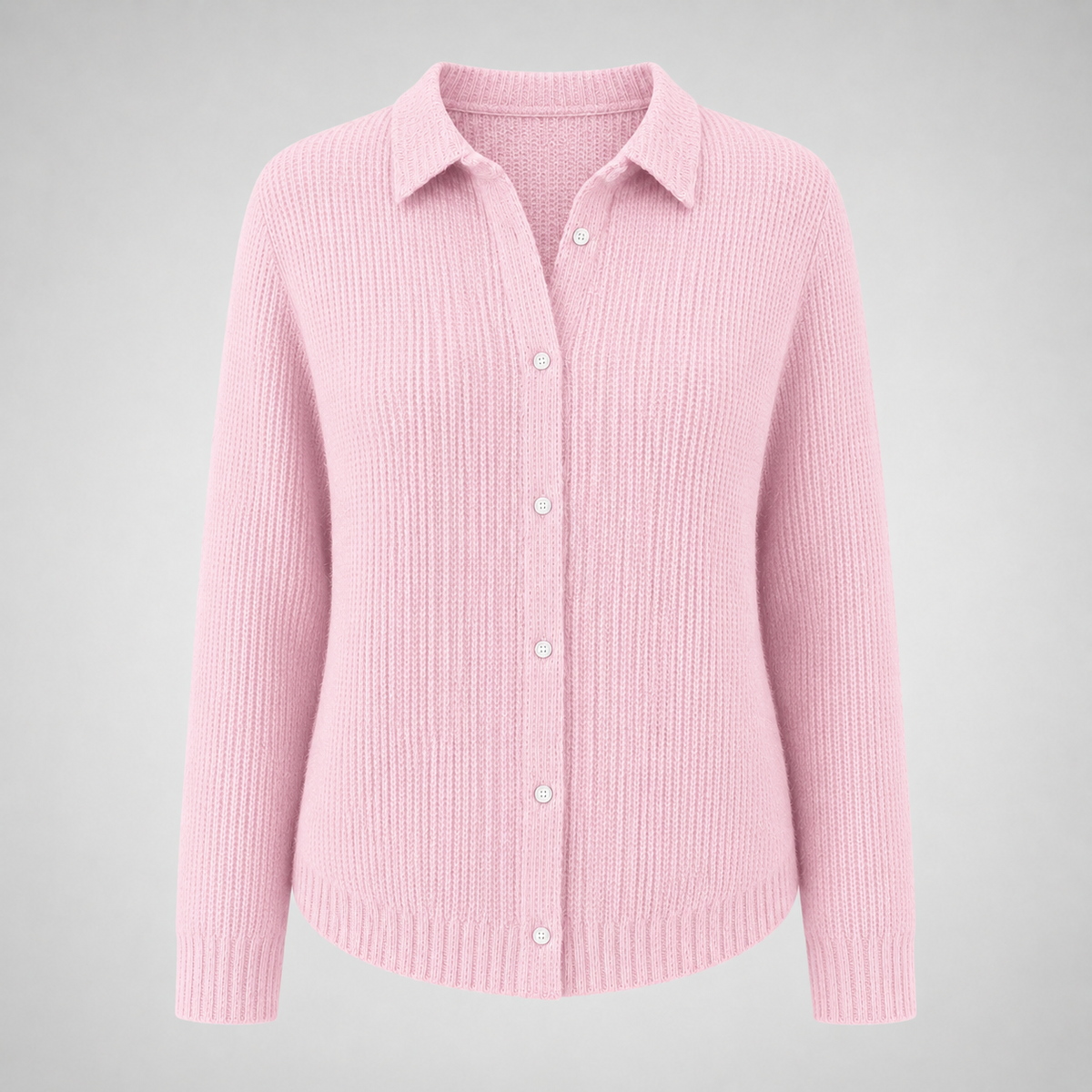 Katrina™ | Textured Button-Knit Cardigan — Final Edit