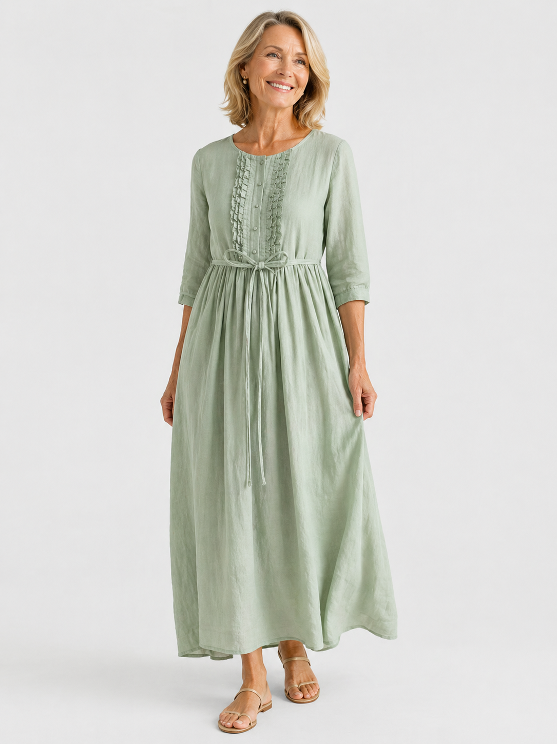 Alessia™ | Elegant Flowing Midi Dress — Final Edit