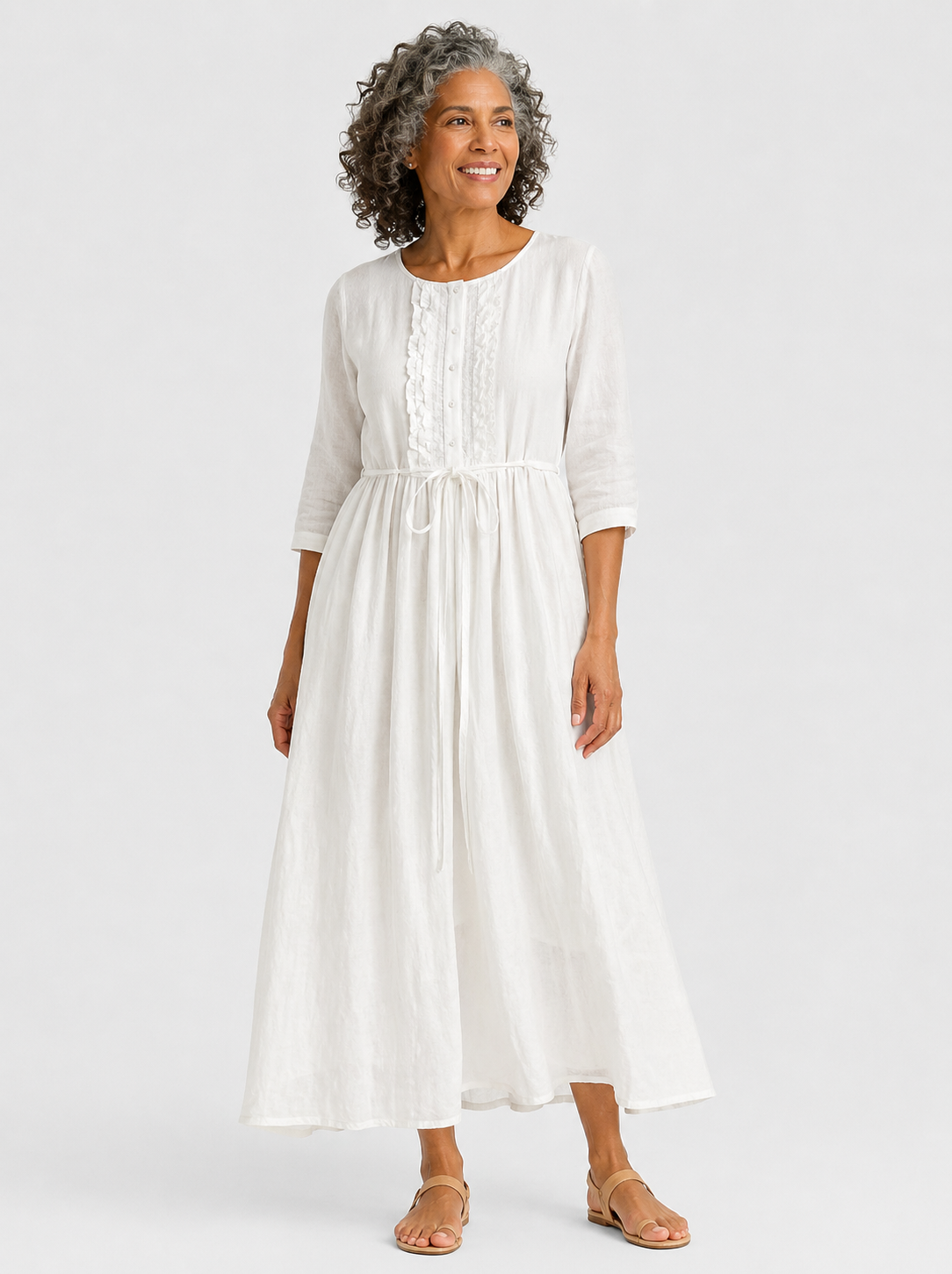 Alessia™ | Elegant Flowing Midi Dress — Final Edit