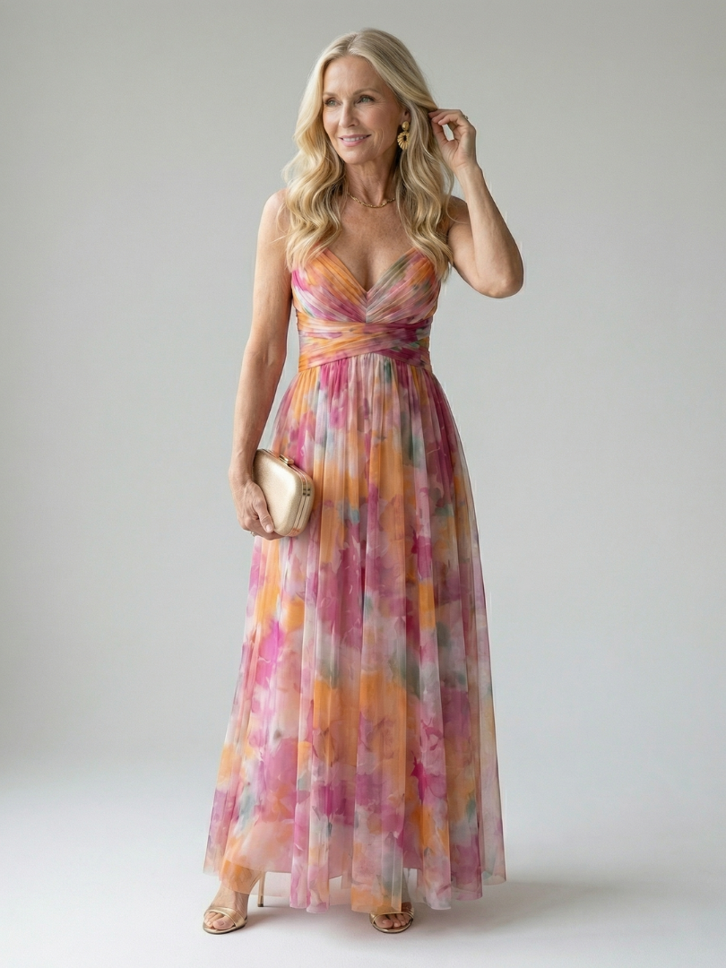 Iselle™ | Soft Wrap Maxi Dress — Final Edit