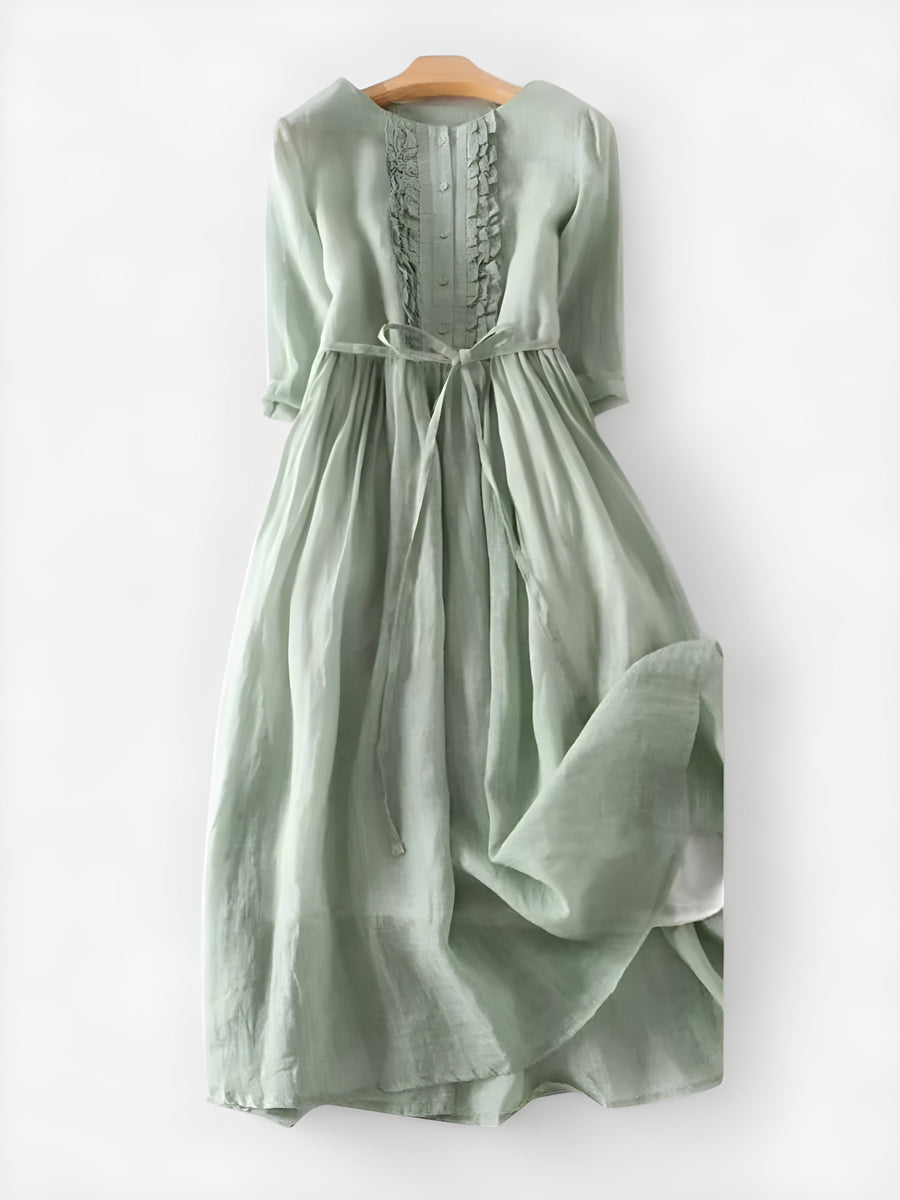 Alessia™ | Elegant Flowing Midi Dress — Final Edit