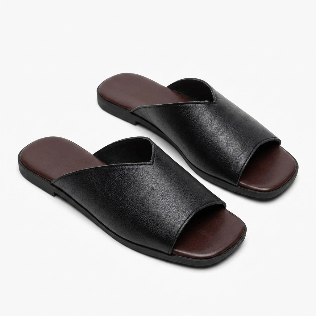Addison Leather Flats