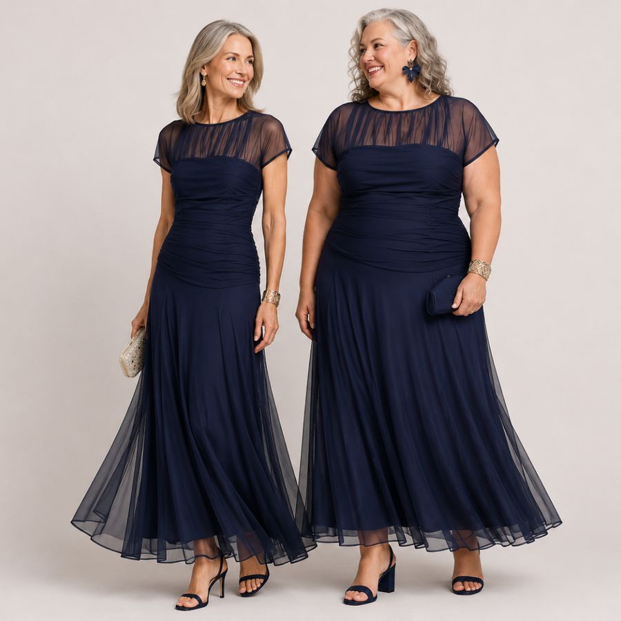 Iyla™ | Flowing Chiffon Midi Dress — Final Edit